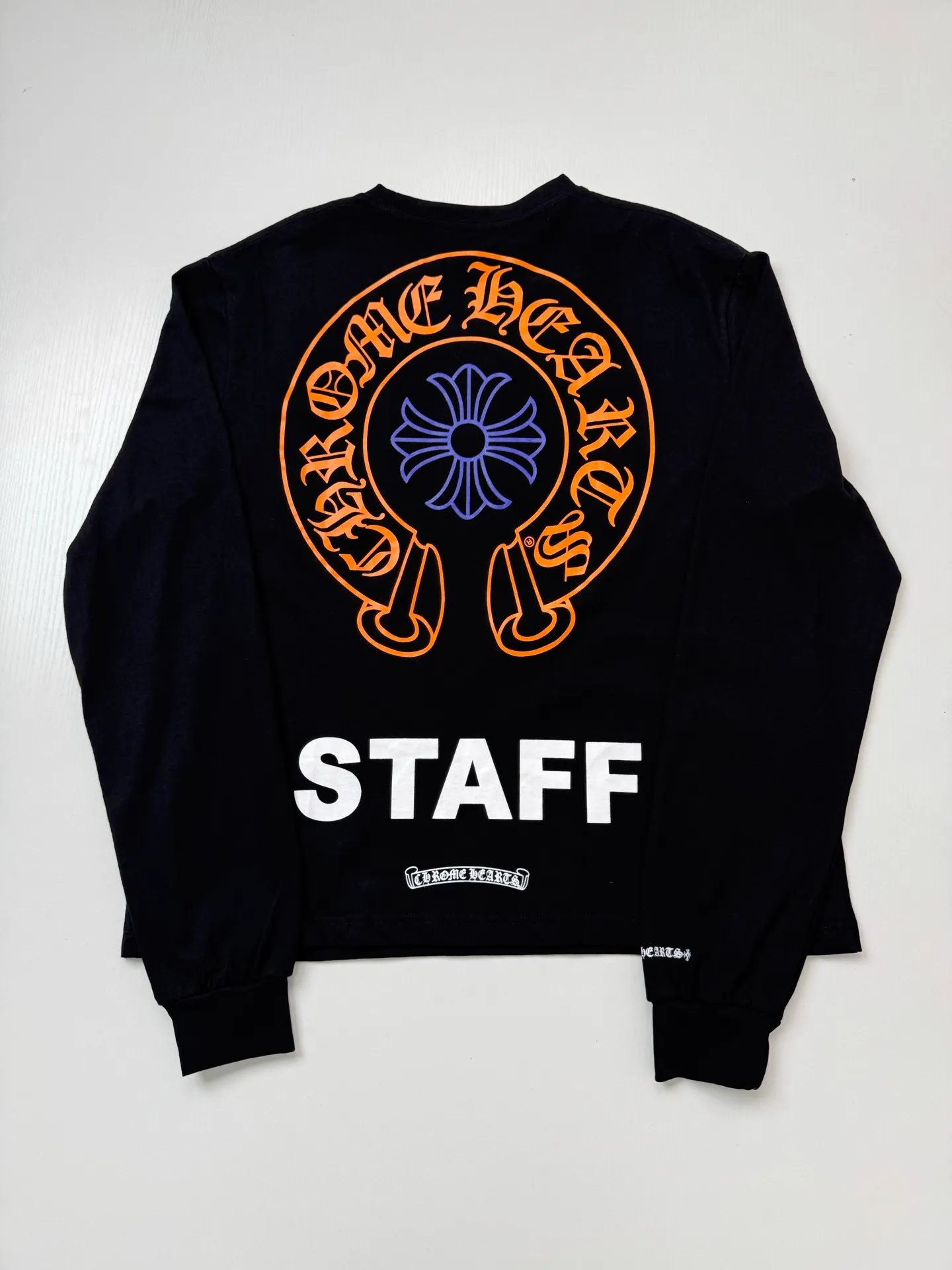 Chrome Heart STAFF ， 9 、 Royal Blue 、 STAFF ， ， ， Size：S/M/L/XL